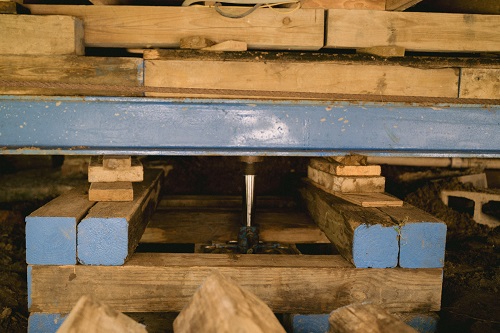 House elevation work in Lakeview Orleans Parish